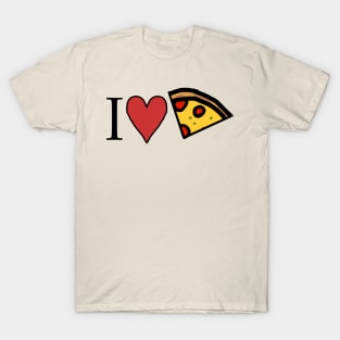 I Love a Slice of Pizza on Pi Day T-Shirt